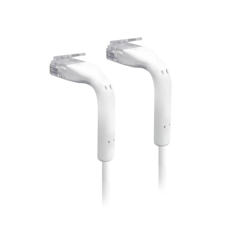 UBIQUITI UniFi Ethernet patchcord kat. 6, 5m, Gięty z zamkniętą osłoną RJ45, biały
