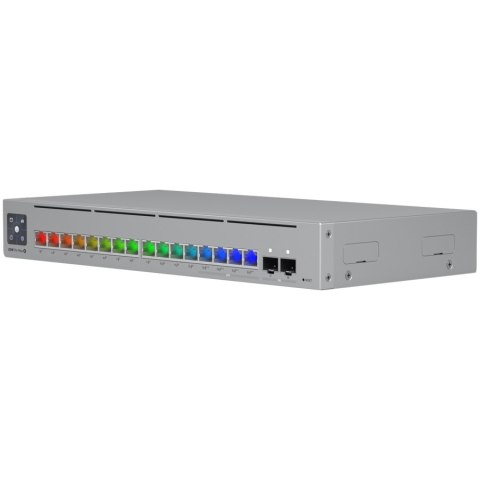 UBIQUITI UniFi Switch Pro Max, 16 port, Layer 3, (12) GbE PoE+, (4) 2.5 GbE PoE++, (2) 10G SFP+, 180W