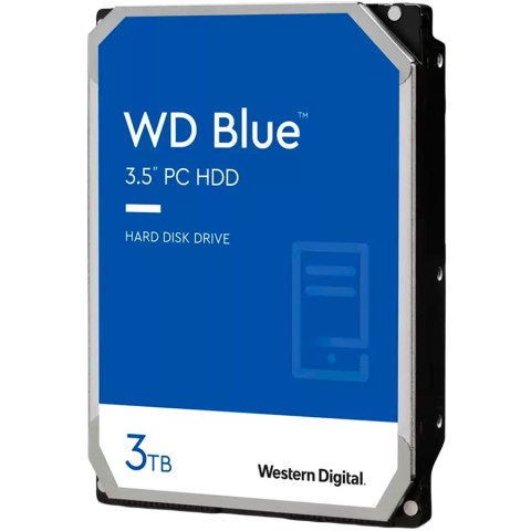 HDD Desktop WD Blue (3.5'', 3TB, 256MB, 5400 RPM, SATA 6 Gb/s)