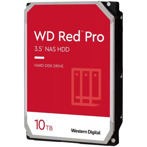 WESTERN DIGITAL Red Pro (3.5'', 10TB, 512MB, 7200 RPM, SATA 6 Gb/s)