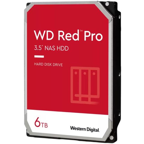 WESTERN DIGITAL Red Pro (3.5'', 6TB, 256MB, 7200 RPM, SATA 6 Gb/s)