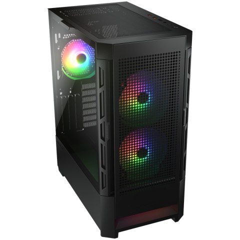 COUGAR Obudowa Airface RGB, Midi Tower, Czarna