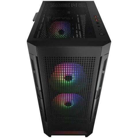 COUGAR Obudowa Airface RGB, Midi Tower, Czarna