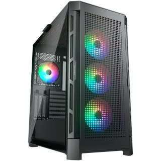 COUGAR Obudowa Duoface Pro RGB, Midi Tower, Czarna