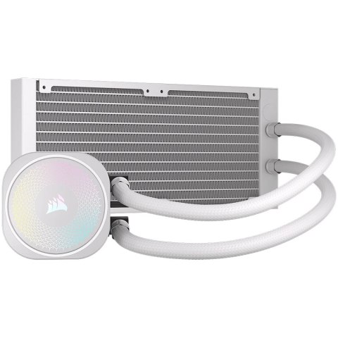 CORSAIR NAUTILUS 240 ARGB White, 240mm Radiator, Liquid CPU Cooler