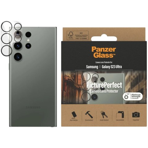 PANZERGLASS PicturePerfect Camera Lens Protector Samsung Galaxy S23 Ultra