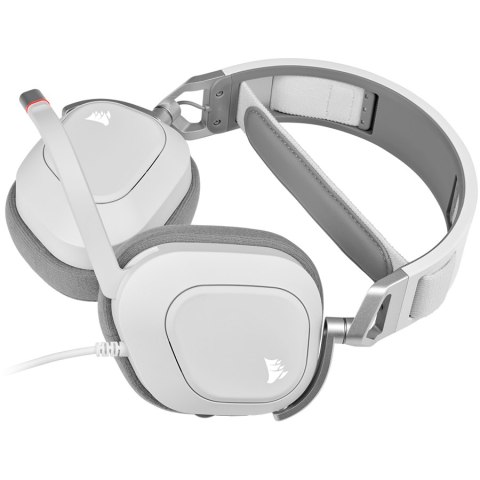 CORSAIR HS80 RGB Wireless Headset, White - EU