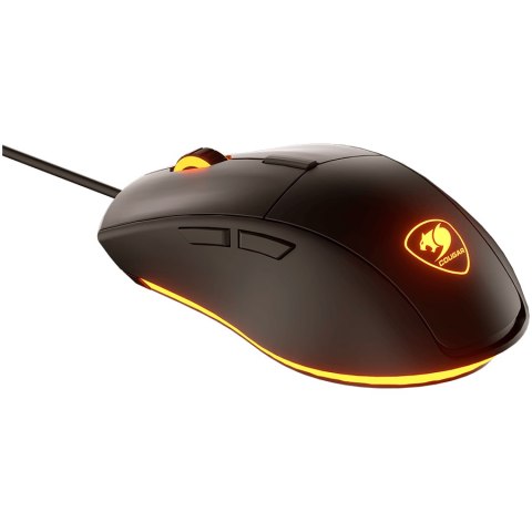 COUGAR Mysz Gamingowa Minos XC z Podkładką, USB, LED, Czarna