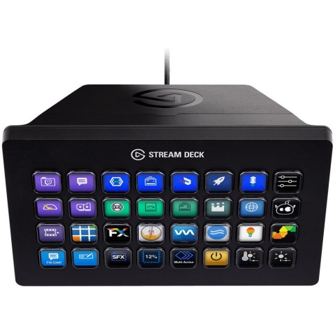 Elgato Stream Deck XL - Advanced Stream Control with 32 customizable LCD keys, for Windows 10 and macOS 10.13 or later