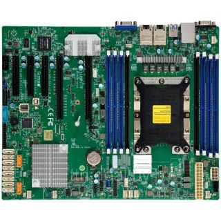 Motherboard MBD-X11SPI-TF 1xLGA 3647, Intel C622, 8xDDR4, 2xRJ45 10GBase-T, 10xSATA3 (6Gbps), RAID 0,1,5,10, 6xUSB 2.0 + 5xUSB 3