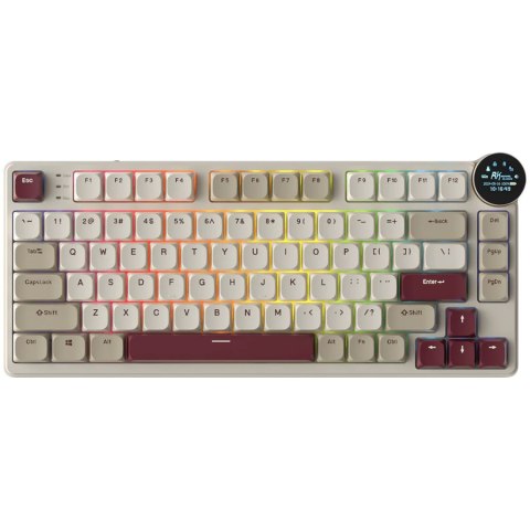 ROYAL KLUDGE RK N80 Rosy Clouds Gaming Keyboard Red switch