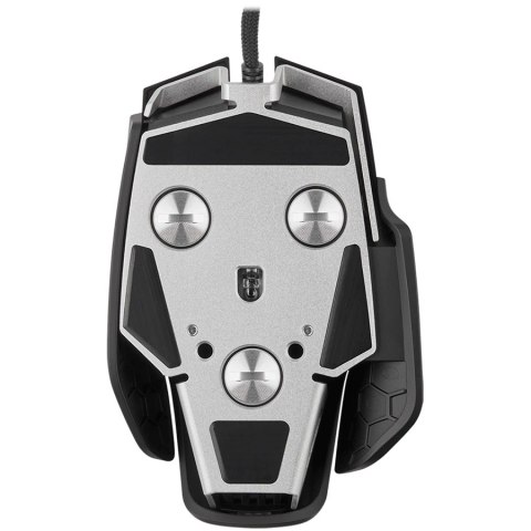 CORSAIR M65 RGB ULTRA, Backlit RGB LED, Optical, Silver ALU, Black