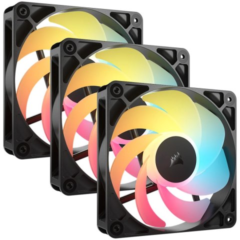 CORSAIR RS120-R ARGB, 120mm ARGB Fan, Triple Pack