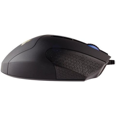 CORSAIR SCIMITAR RGB ELITE, MOBA/MMO, Black, Backlit RGB LED, 18000 DPI, Optical