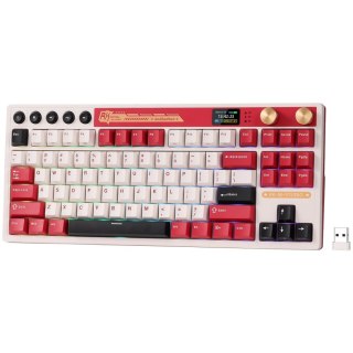 ROYAL KLUDGE RK M87 Famicom Gaming Keyboard Beige switch