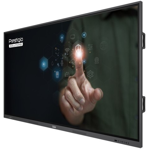 PRESTIGIO SOLUTIONS Multiboard 65" Light Series UHD 4K, Android 13, Dual Wi-Fi, 40TP, touch pen