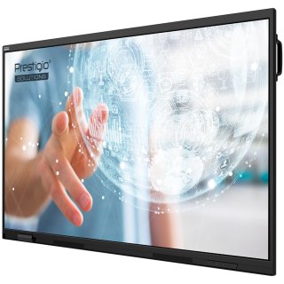 PRESTIGIO SOLUTIONS Multiboard 86-inch Light Series Gen 7, Android 14, Google EDLA, AI button, 8/128GB, 50TP, black