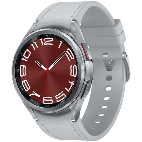 SAMSUNG Smartwatch Galaxy Watch 6 Classic LTE 43mm Stainless Srebrny