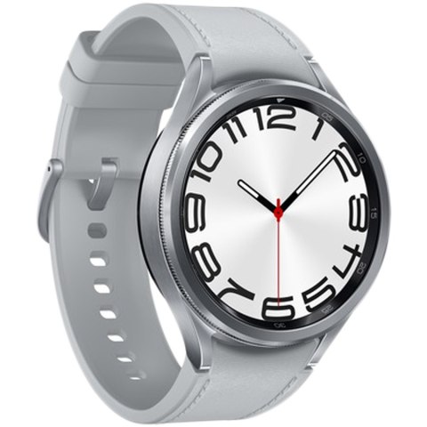 SAMSUNG Smartwatch Galaxy Watch 6 Classic LTE 47mm Stainless Srebrny