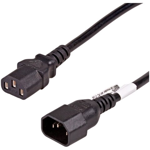 AKYGA Kabel zasilający przedłużacz Akyga AK-PC-11A CCA 3x0.5mm² IEC C13 / IEC C14 5 m