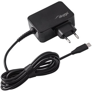AKYGA Zasilacz do notebooka Akyga AK-ND-80 5-20V / 2.25-3A 45W USB type C 1.8m GaN