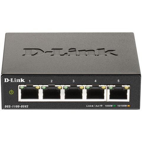 D-LINK 5-Port Gigabit Smart Managed Switch