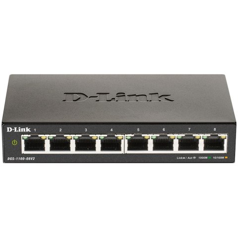 D-LINK 8-Port Gigabit Smart Managed Switch