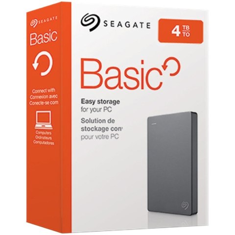 SEAGATE Dysk zewnętrzny Basic (2.5", 4TB, USB 3.0)