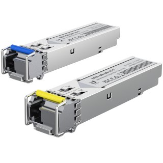 UBIQUITI uFiber SFP WDM, 1.25Gbps, SM LC, 3km, (2-pack)