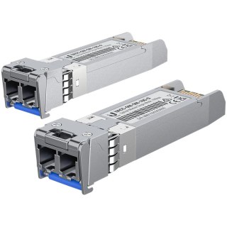 UBIQUITI wkładka SFP+ dual, 10G, SM LC, 10km, 1310nm (2-pack)