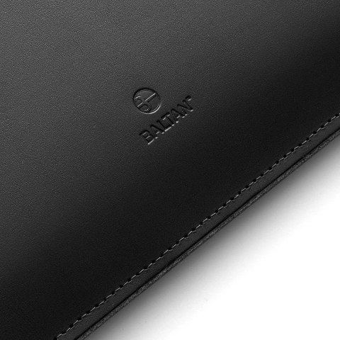 BALTAN Etui skórzane Premium do MacBooka Air 15" M2 czarne