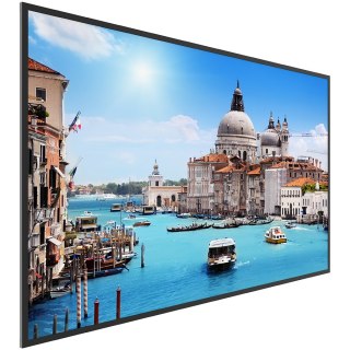 PRESTIGIO Ekran na ścianę 55", UHD 3840x2160, HDMI, VGA, USB 2.0, RS232