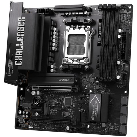 ASROCK MB B850M Challenger, AM5, 4x DDR5, 1x PCIe 5.0 x16, 1x PCIe 4.0x1, 1x PCIe 4.0x16, 1x Blazing M.2, 1x Hyper M.2, 4x SATA3