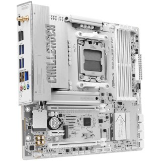 ASROCK B850M CHALLENGER WIFI WHITE mATX AM5 DDR5