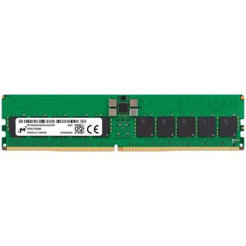 MICRON DDR5 RDIMM 32GB 2Rx8 6400 CL52 (16Gbit) (Single Pack)