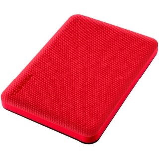 Toshiba External Hard Drive Canvio Advance (2.5'' 2TB, USB3.2 Gen 1, Red)