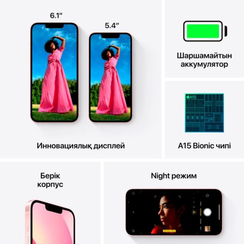 APPLE iPhone 13 128GB Pink, Grade C