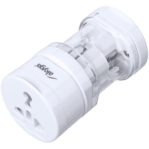 AKYGA Adapter podróżny AC Akyga AK-AD-61 worldwide biały