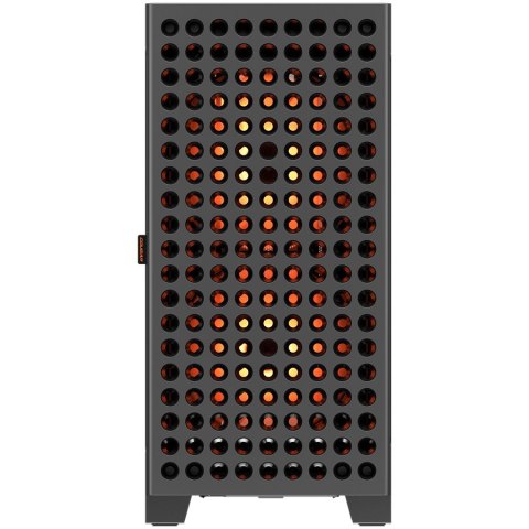 COUGAR Obudowa Airface Eco RGB, Midi Tower, Czarna