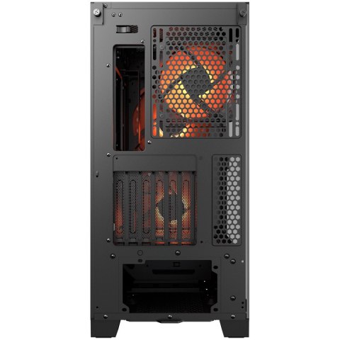 COUGAR Obudowa Airface Eco RGB, Midi Tower, Czarna