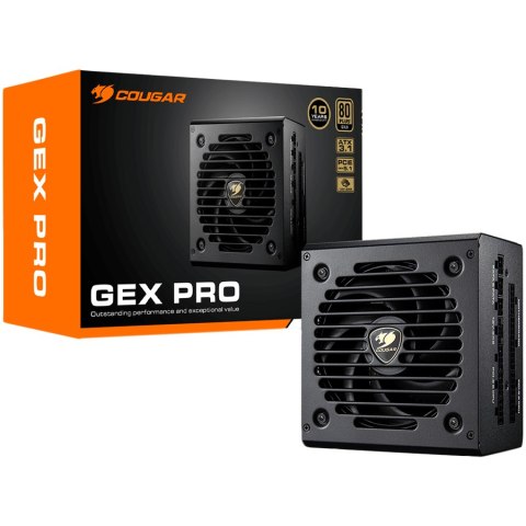 COUGAR Zasilacz GEX Pro 850, 80 Plus Gold, 850W, Konstrukcja modułowa