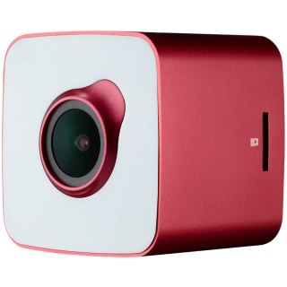 PRESTIGIO Wideorejestrator RoadRunner CUBE, FHD, WiFi, Czerwono Biały