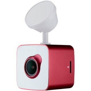 PRESTIGIO Wideorejestrator RoadRunner CUBE, FHD, WiFi, Czerwono Biały