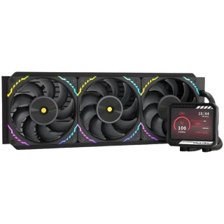 VALKYRIE V360 LCD chłodzenie wodne AIO CPU Czarny
