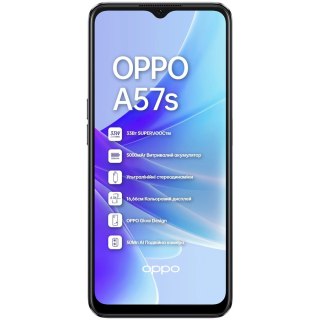 OPPO A57s 4 GB/128 GB Starry Black, Grade B, Used