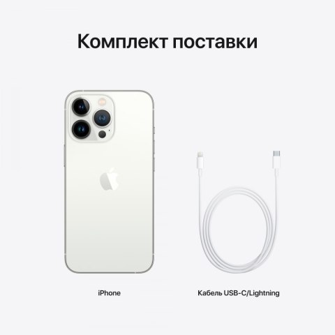 APPLE iPhone 13 Pro 128GB Silver, Grade A, Used