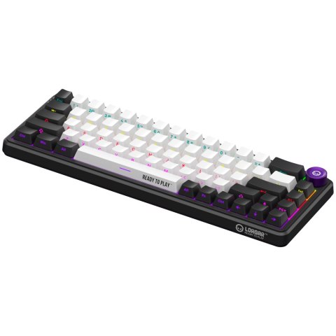 LORGAR Gaming Keyboard KBA41M Advanced Wired 65% Black EN