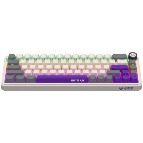 LORGAR Gaming Keyboard KBA41M Advanced Wired 65% Retro EN