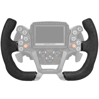 SIMAGIC ZGT-300MC (Suede), 300 mm Modern Open-top, unobstructed dash view, Formula