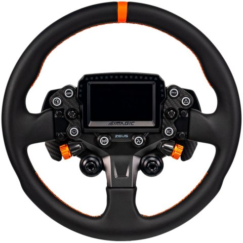 SIMAGIC ZS-330RR (Leather), 330 mm Round, authentic rally feel, heavy-duty use